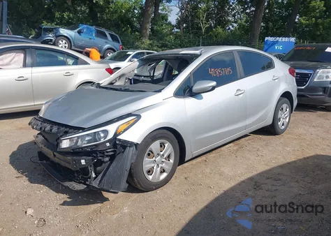 2017 Kia Forte Lx from USA, damaged, VIN 3KPFL4A73HE107826